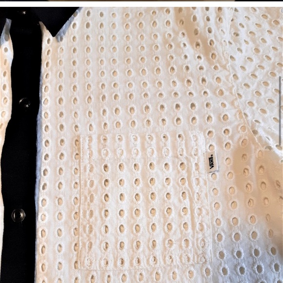 Vans boxy lace Oxford top - Picture 5 of 10